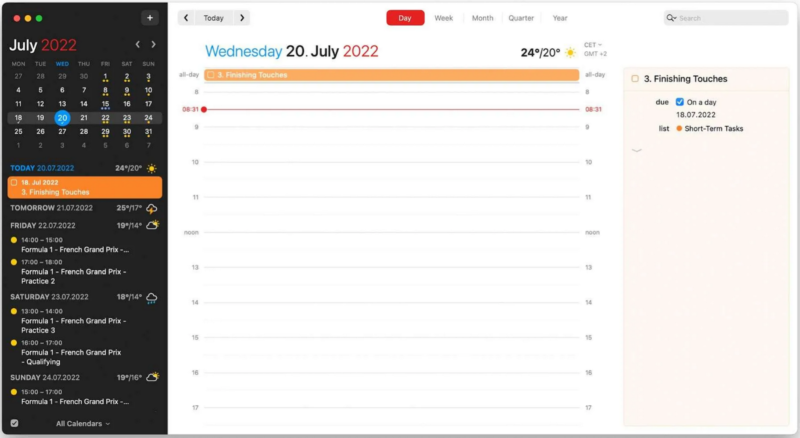 eM Client: Smileys and emoji