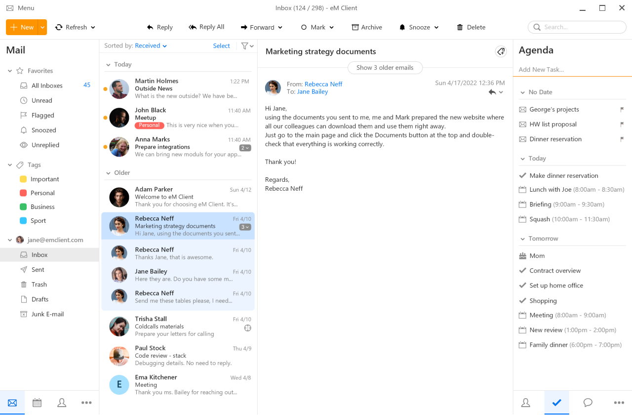 eM Client | The Best Email Client for Windows and Mac