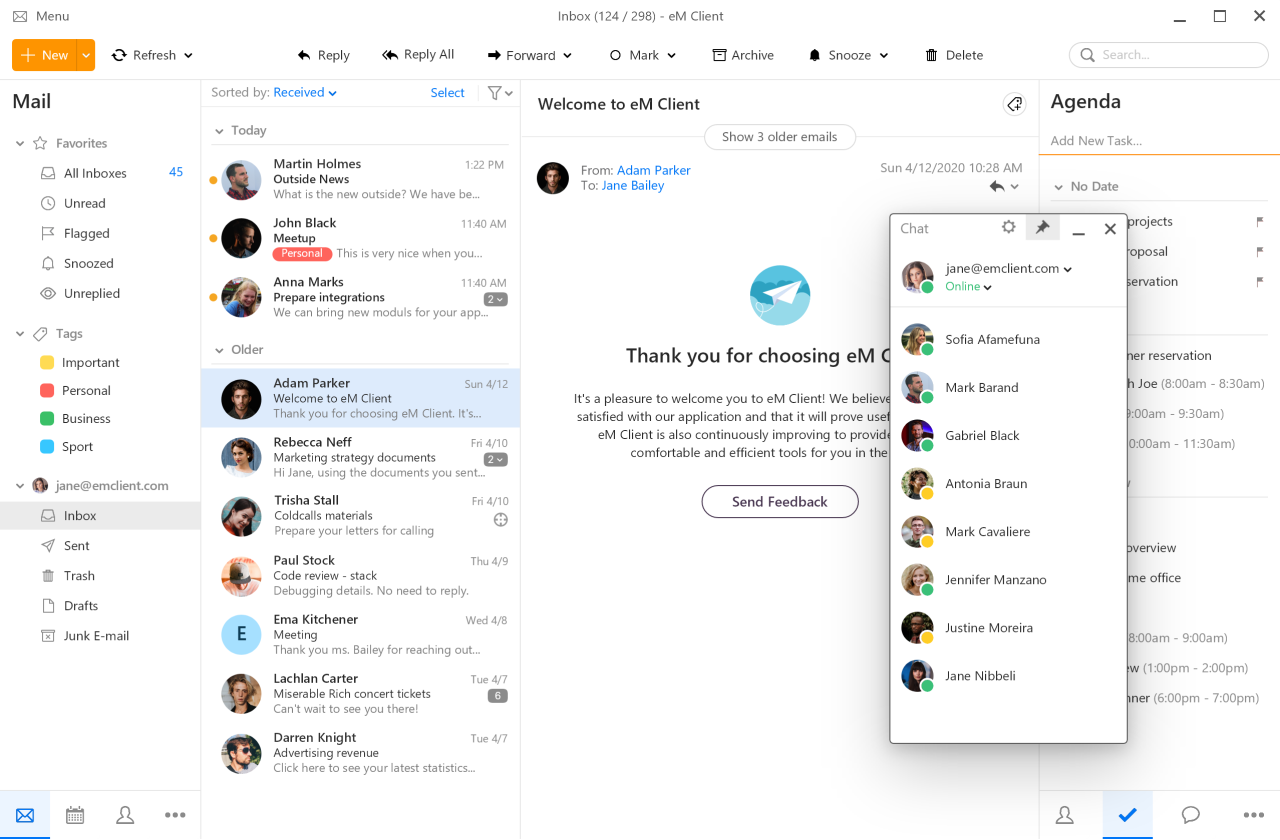screenshot chat