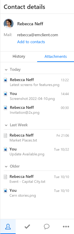sidebar screenshot