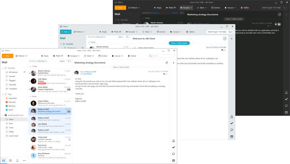 Features Overview | eM Client