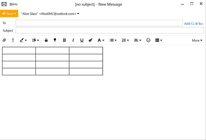 Improved Table Editor