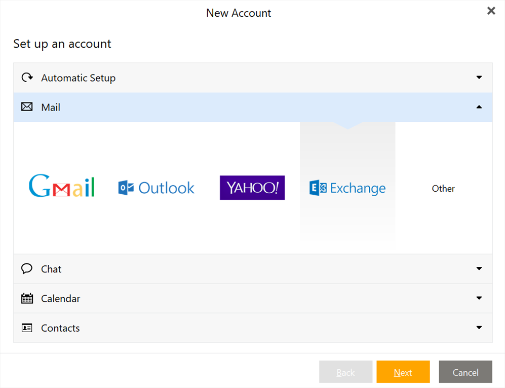 microsoft exchange client microsoft exchange client