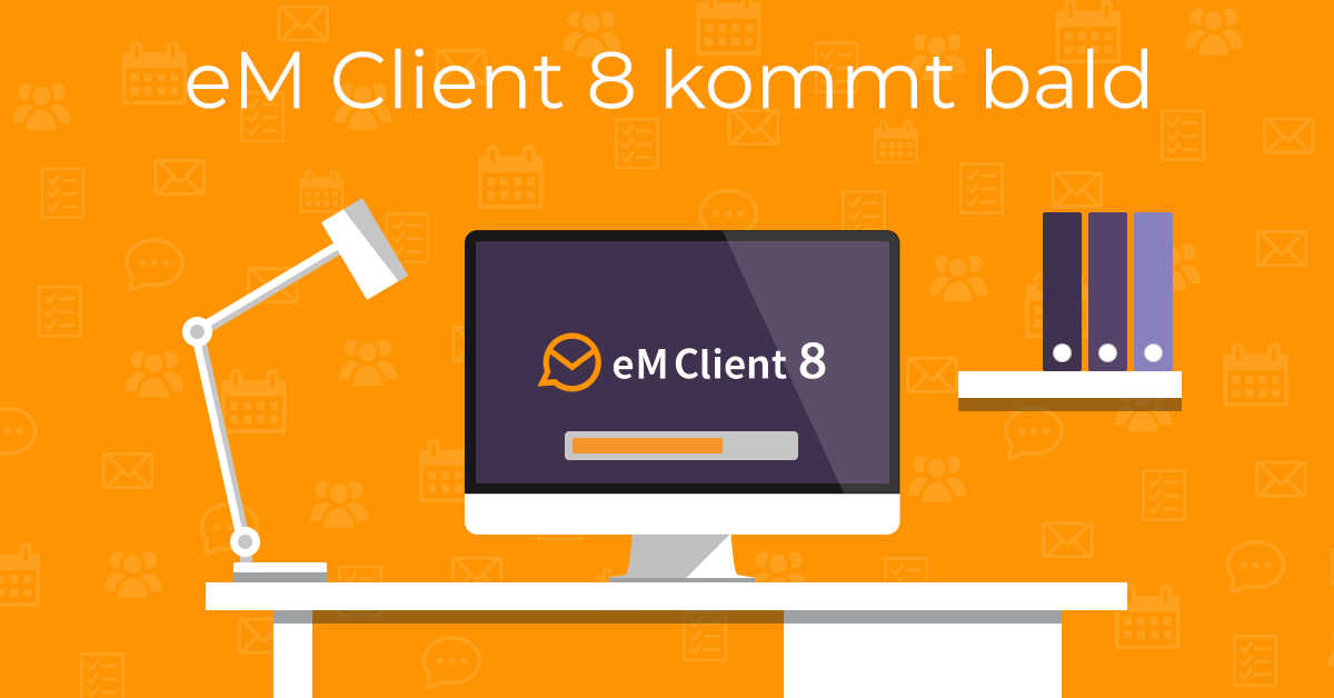 eM Client 8 coming soon banner
