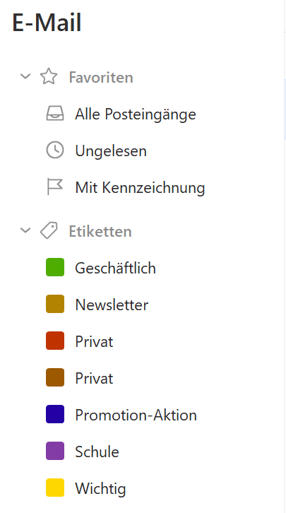 Tags folder