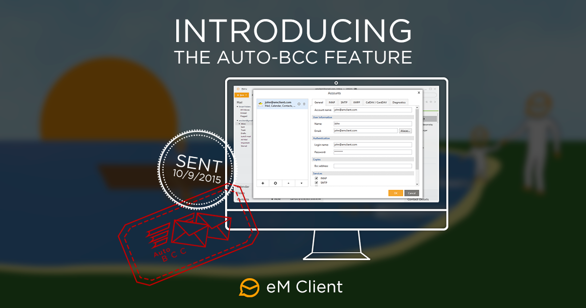 eM Client Auto-BCC