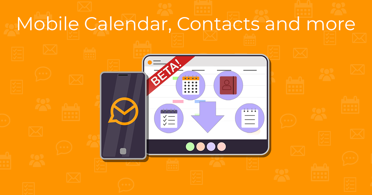 Mobile app calendar beta