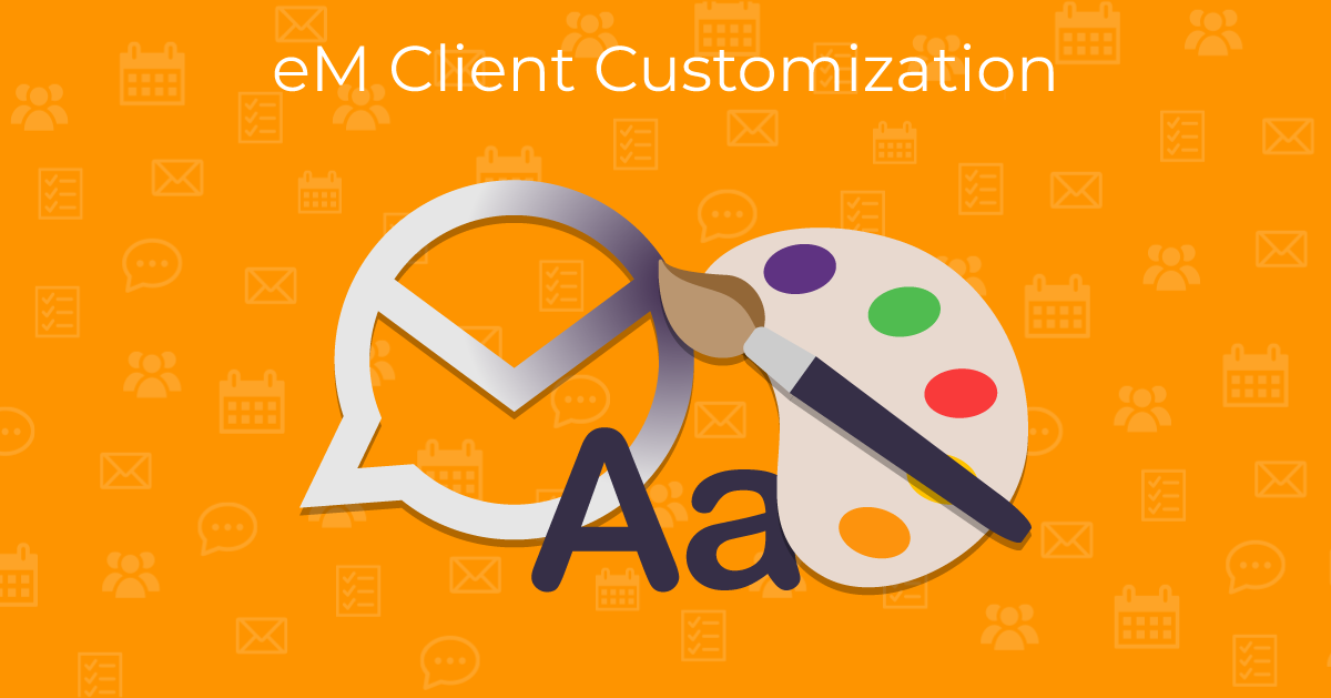 eM Client customization