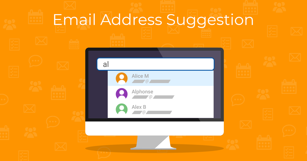 Smart email suggestions in eM Client
