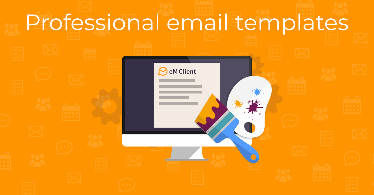 How to create a professional email template in eM Client
