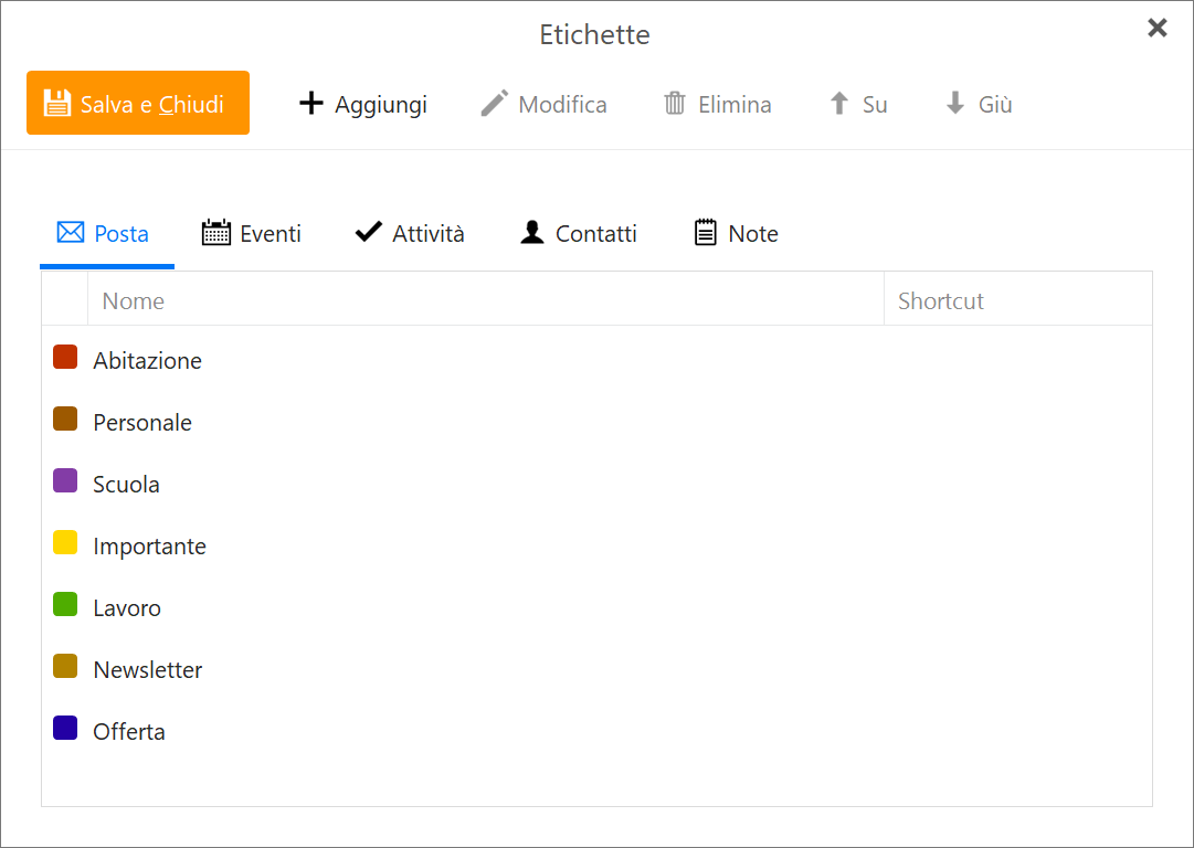 Manage tags